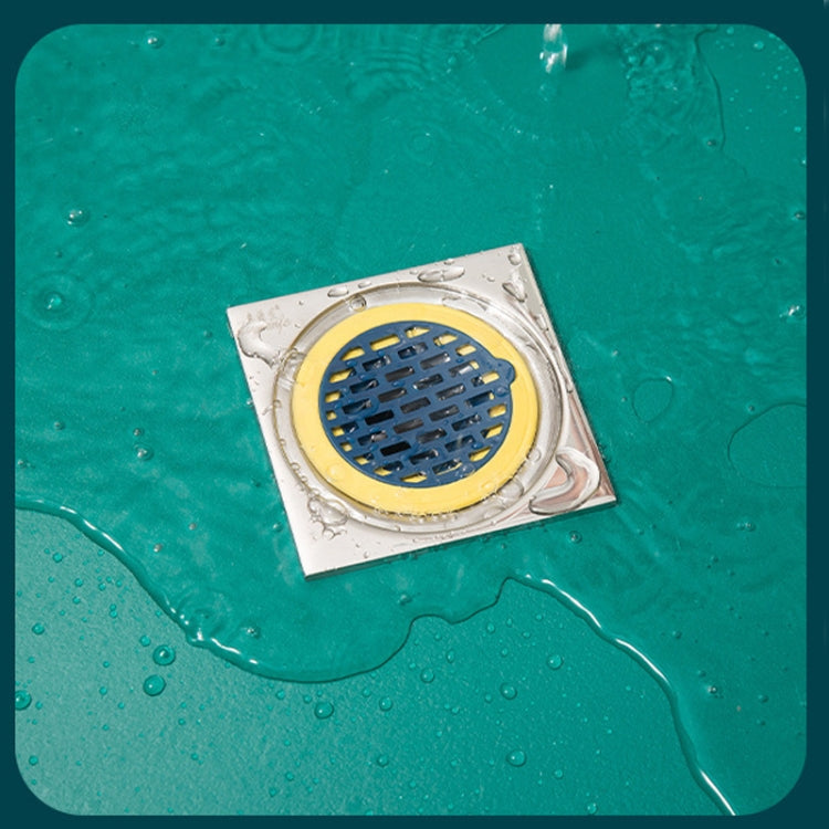 Floor Drain Deodorizer Sewer Deodorant Cover Bathroom Toilet Anti-Cockroach Insect-Proof Cover, White, Green, Pink, Blue