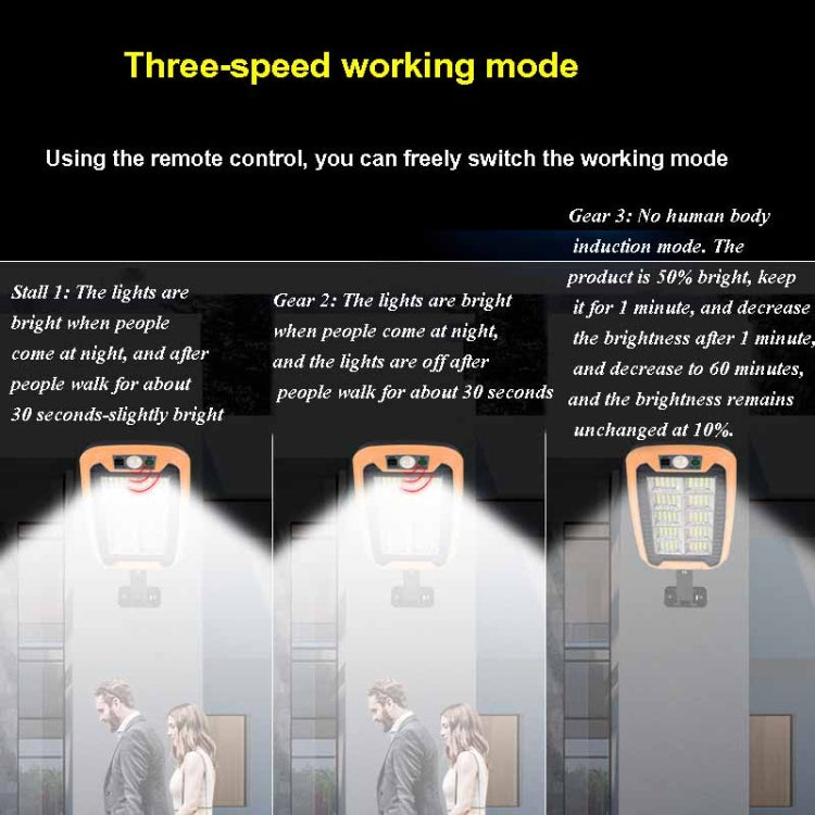 Solar Outdoor Waterproof Wall Light Human Body Induction Garden Light Fence Lighting Street Light