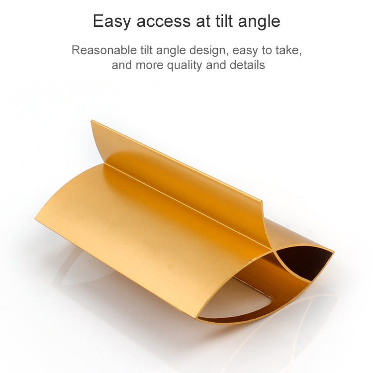 Creative Metal Card Holders Note Holders for Office Display Desk Business Card Holders Desk Accessories Stand Clip