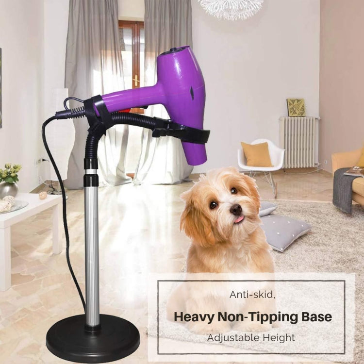 Stainless Steel Hair Dryer Storage Bracket Lazy Hair Dryer Hairdressing Bracket