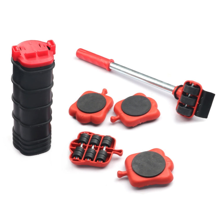 Mover Adjustable Height Moving Tool Set With Pry Type Heavy Furniture Moving Roller