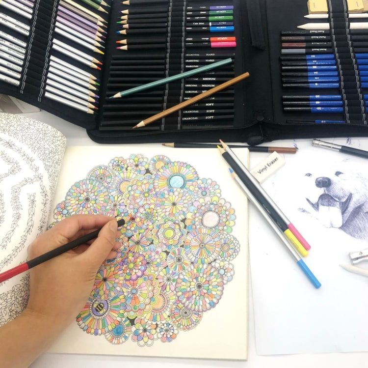 72 in 1 Sketch Pencil Color Lead Set Student Hand-Painted Art Color Pencil