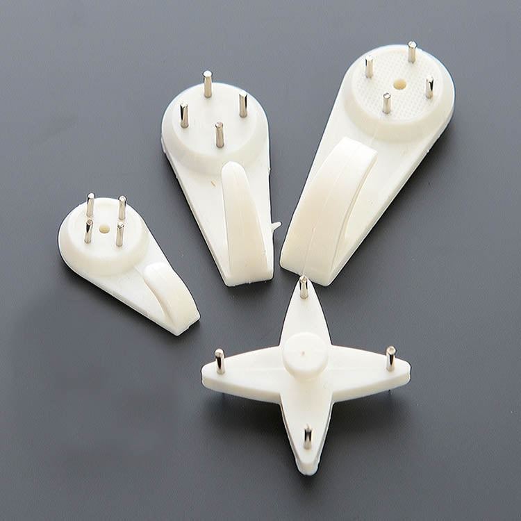 30pcs Press-Free Hanging Nail Hook Strong Wall Invisible Staple Photo Frame Photo Wall Without Trace Nails, Specification:, Extra Large, Large, Medium, Card Slot