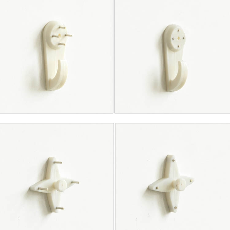 30pcs Press-Free Hanging Nail Hook Strong Wall Invisible Staple Photo Frame Photo Wall Without Trace Nails, Specification:, Extra Large, Large, Medium, Card Slot