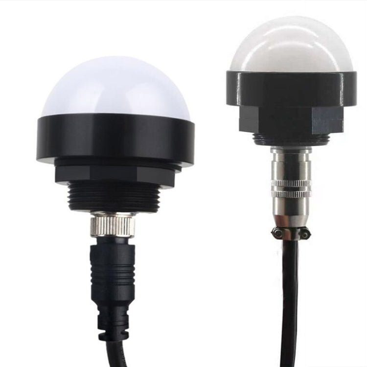 24V Safety Three-Color Warning Light Alarm LED Hemispherical Waterproof Indicator