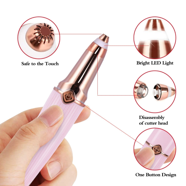 Ladies Shaver 2 In 1 Lipstick Epilator Mini Face Shaver