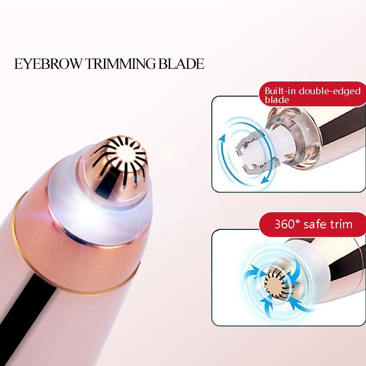 Ladies Shaver 2 In 1 Lipstick Epilator Mini Face Shaver