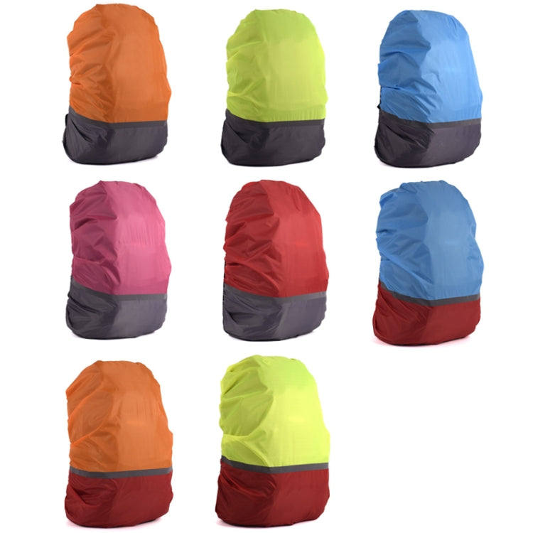2 PCS Outdoor Mountaineering Color Matching Luminous Backpack Rain Cover