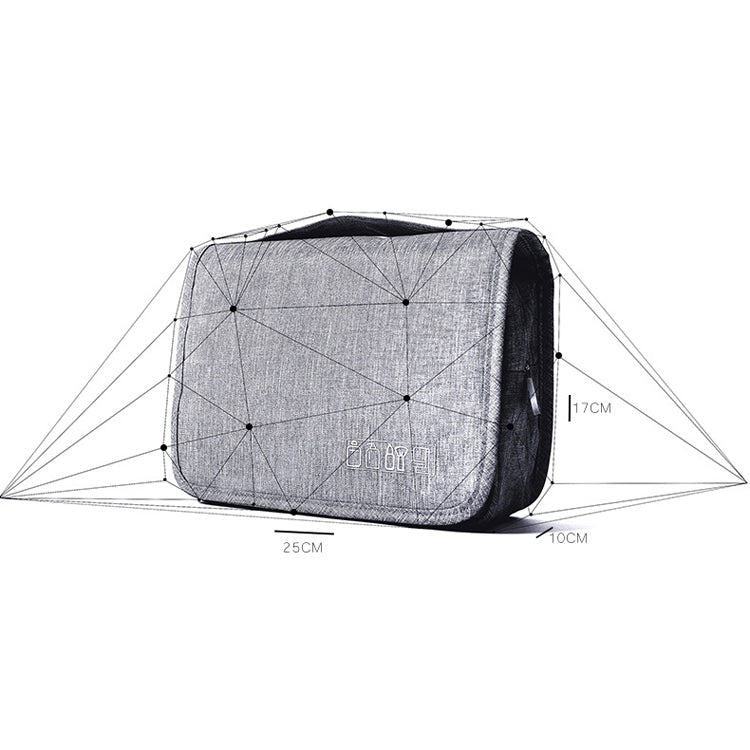 Travel Waterproof Wash Bag Portable Dust-Proof Storage Bag Hanging Cosmetic Bag