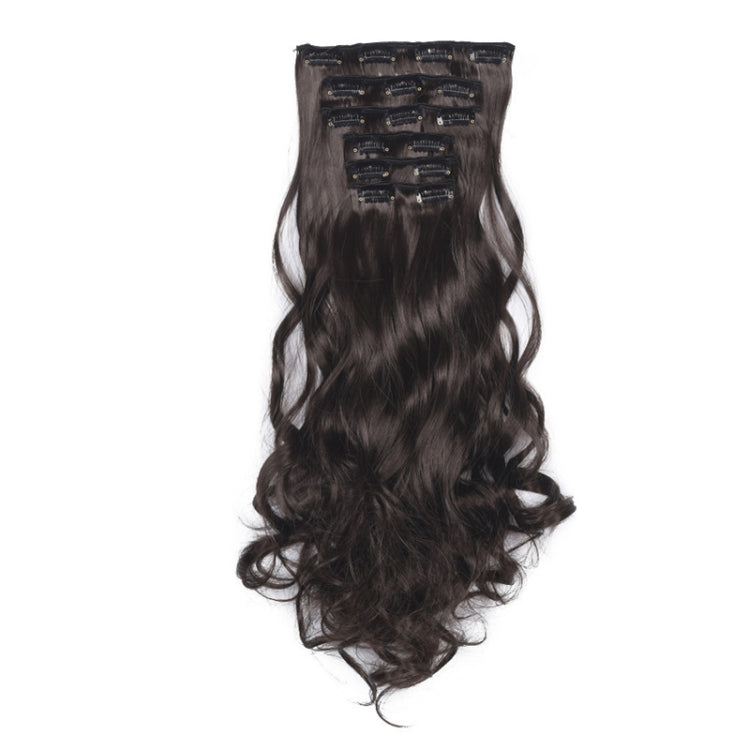 6 in 1 Wig Piece Long Curly Hair Wig Extension Piece