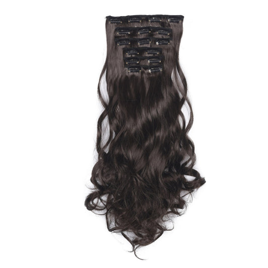 6 in 1 Wig Piece Long Curly Hair Wig Extension Piece