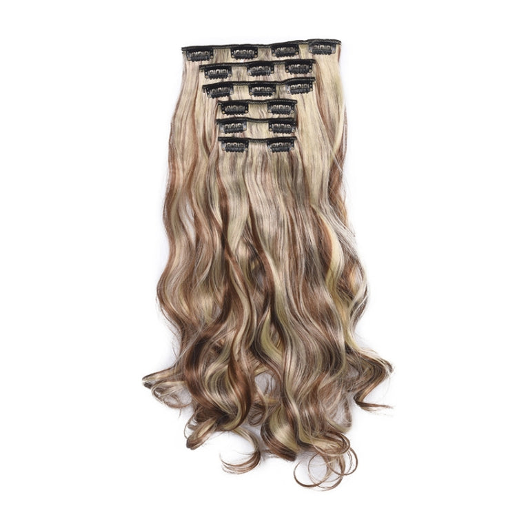 6 in 1 Wig Piece Long Curly Hair Wig Extension Piece