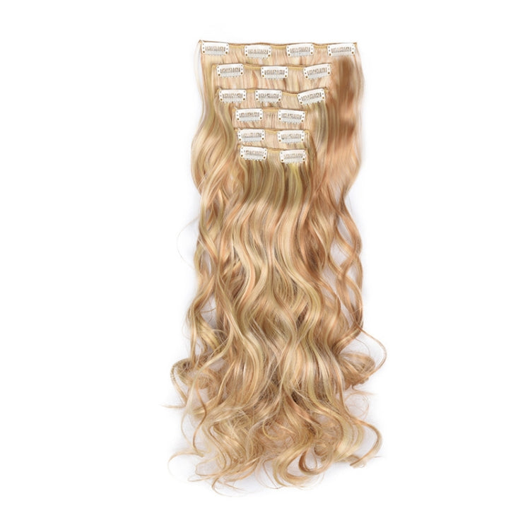6 in 1 Wig Piece Long Curly Hair Wig Extension Piece