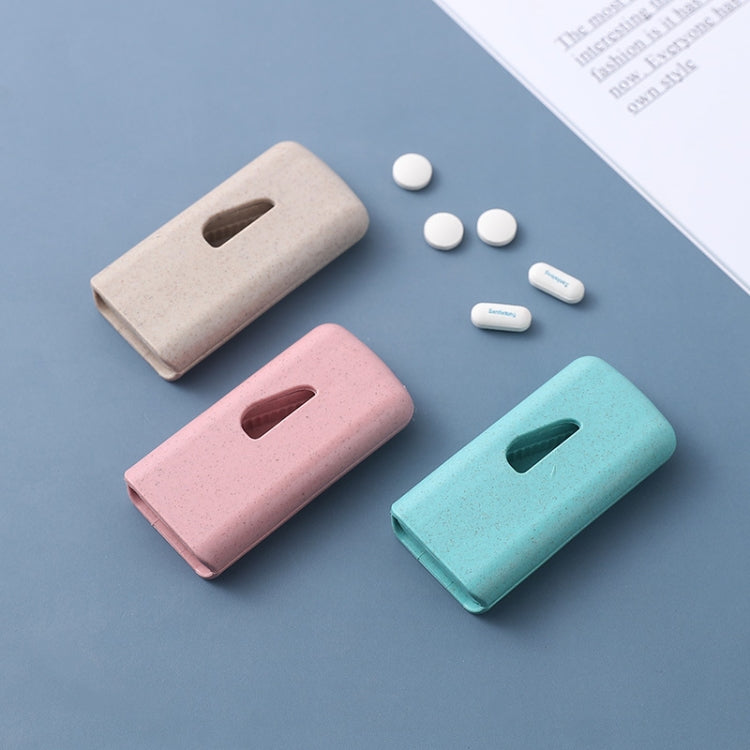 10 PCS JS010 Wheat Plastic Medicine Cutter Pill Divider