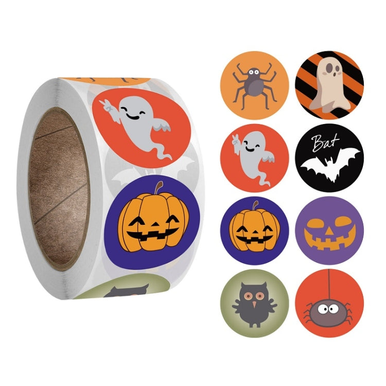 Halloween Stickers Gift Decoration Baking Cake Packaging Labels