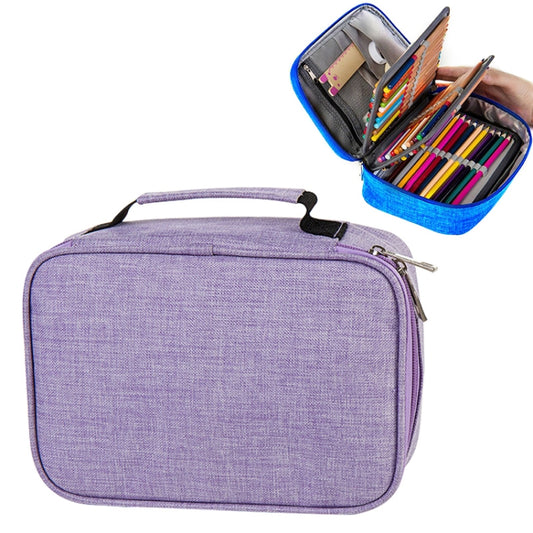 Waterproof Pencil Case 72 Color Large Capacity Sketch Pencil Bag Stationery Set