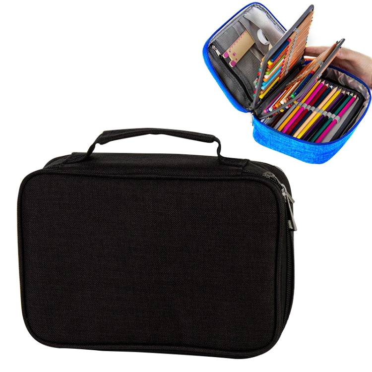 Waterproof Pencil Case 72 Color Large Capacity Sketch Pencil Bag Stationery Set