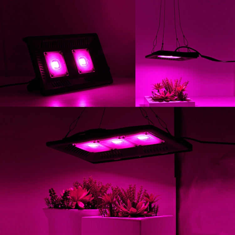 Ultra-Thin LED Plant Light, Full Spectrum COB Growth Light, Vegetable, Fruit & Flower Greenhouse Fill Light With Plug