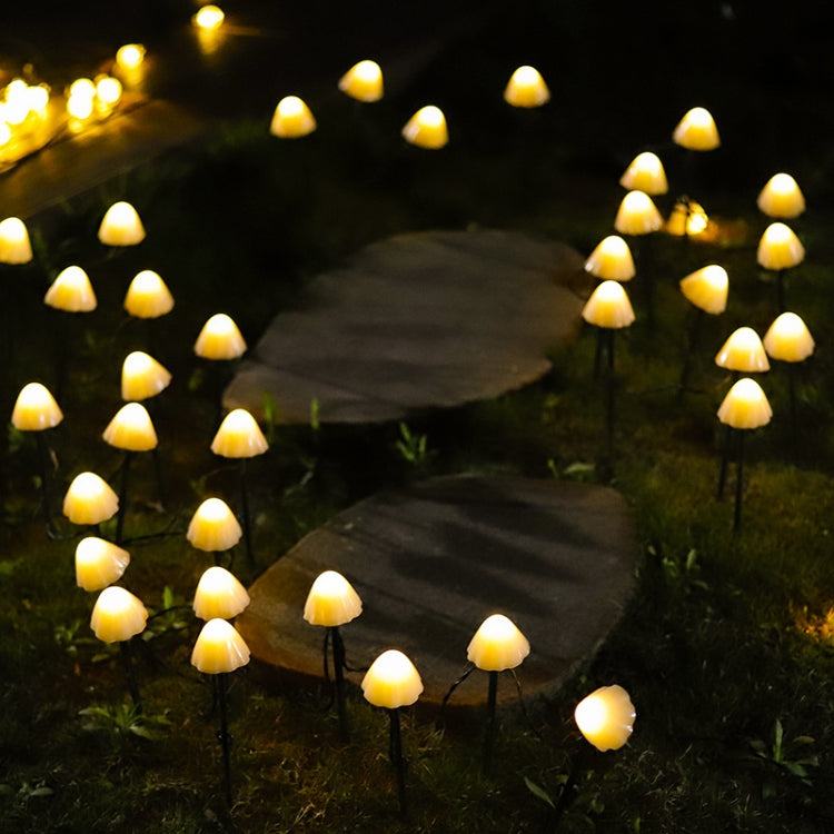 Solar Mushroom Lawn Light Outdoor Waterproof Garden Villa Landscape Decorative String Lights
