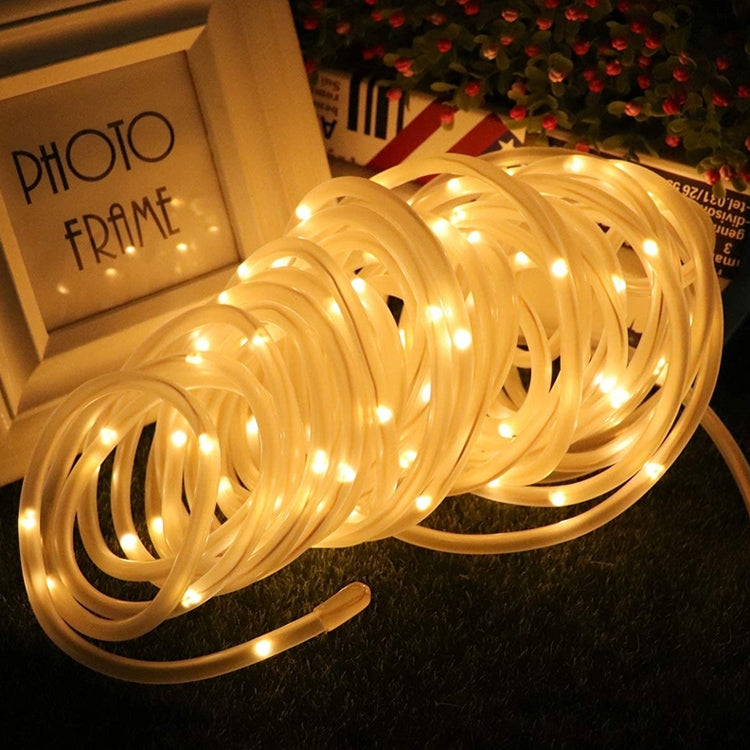 Holiday Party Decoration Tube String Lights LED Garden Decoration Casing Light with Remote Control, Spec: