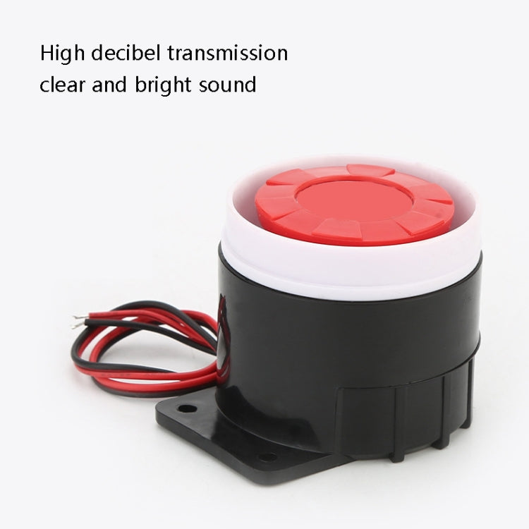 BJ-1K High-Decibel Active Buzzer Dual Audio Electronic Siren Alarm Wall-Mounted Anti-Theft Buzzer, Voltage: