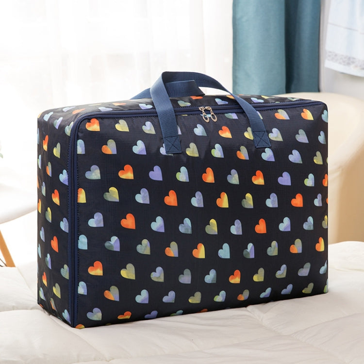 Oxford Cloth Quilt Moisture-Proof & Waterproof Storage Bag Zipper Portable Moving Luggage Bag