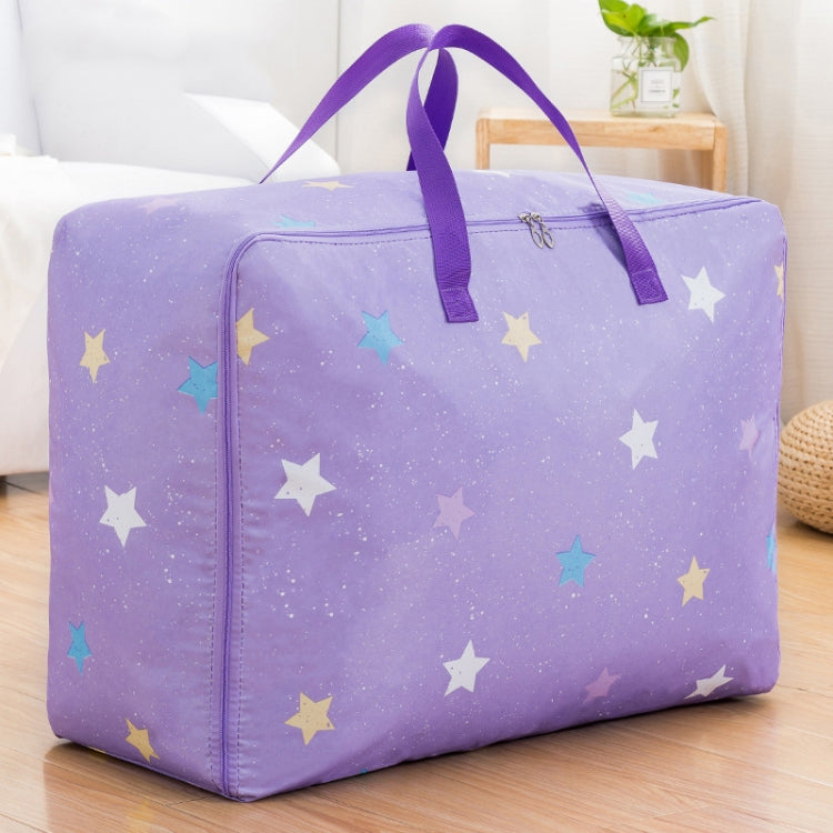 Oxford Cloth Quilt Moisture-Proof & Waterproof Storage Bag Zipper Portable Moving Luggage Bag