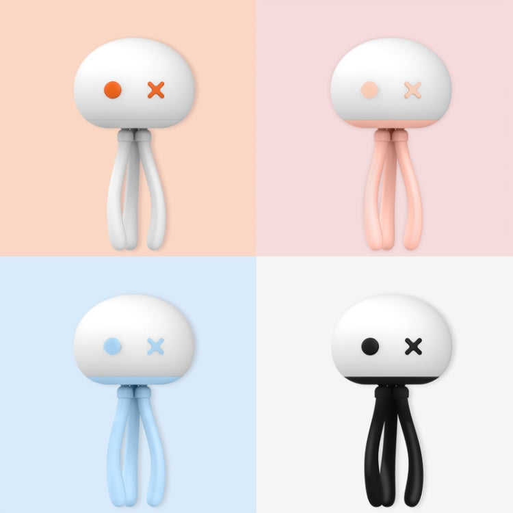 H10 Smart Silicone Sensor Night Light Jellyfish Shape Eye Protection Sleep Light, Spec:, 1200mAh