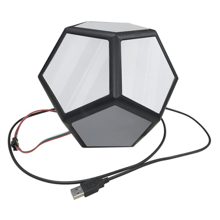 Cool Infinite Dodecahedron Colorful Night Light Art Deco Light