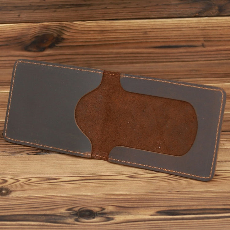 1063 Leather Driving License Holder Retro Wallet