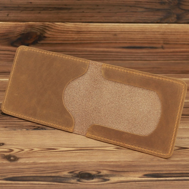 1063 Leather Driving License Holder Retro Wallet