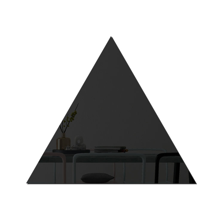 Ym300 16 PCS / Set Home Personal Wall Stickers DIY Acrylic Wall Decorative Mirror, Hexagon Black, Hexagon Silver, Hexagon Gold, Quartet Black, Quartet Silver, Quartet Gold, Triangle Black, Triangle Silver, Triangle Gold