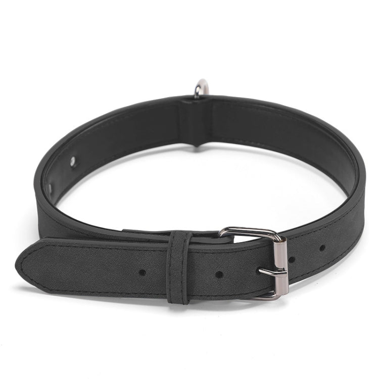 JINMAOHOU Dogs Double-Layer Leather Collar