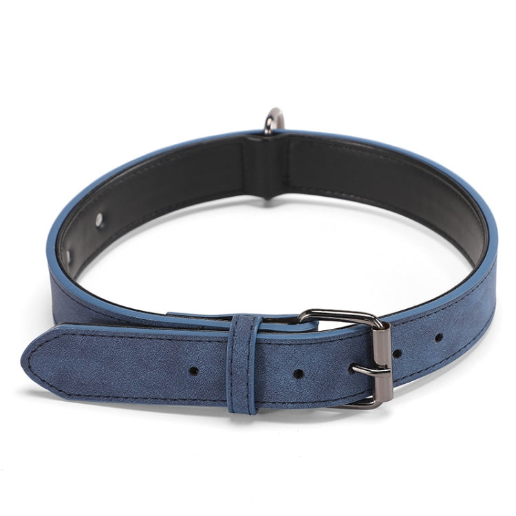 JINMAOHOU Dogs Double-Layer Leather Collar