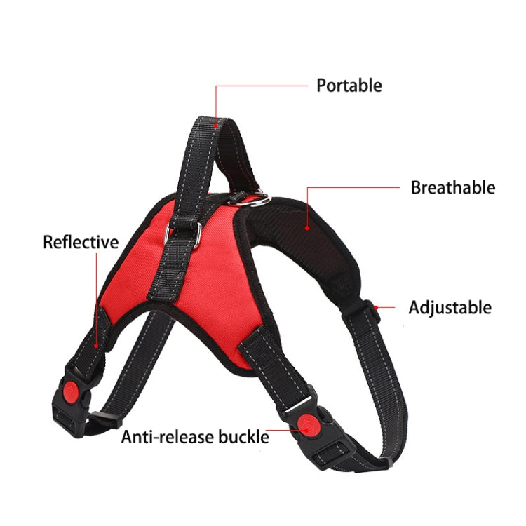 K9 Dog Adjustable Chest Strap, Size: