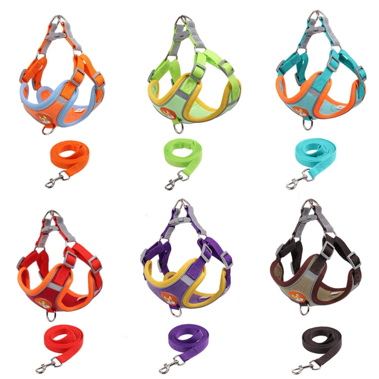 BL-867 Pet Chest Straps Reflective Dog Traction Rope, Size: