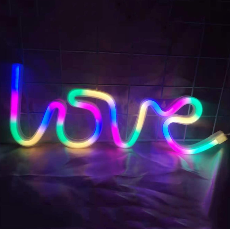 Neon LED Modeling Lamp Decoration Night Light, Power Supply: