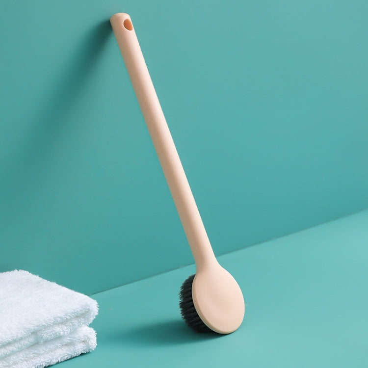 Home Long Handle Soft Hair Shower Brush, Ivory White, Mint Green, Cherry Pink, Ocean Blue