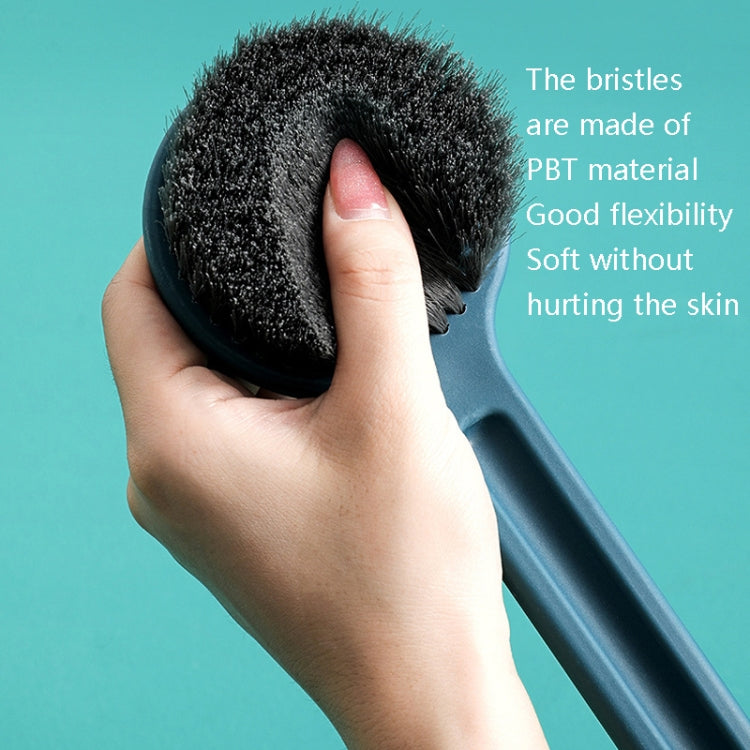 Home Long Handle Soft Hair Shower Brush, Ivory White, Mint Green, Cherry Pink, Ocean Blue