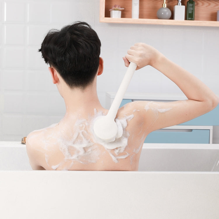 Home Long Handle Soft Hair Shower Brush, Ivory White, Mint Green, Cherry Pink, Ocean Blue