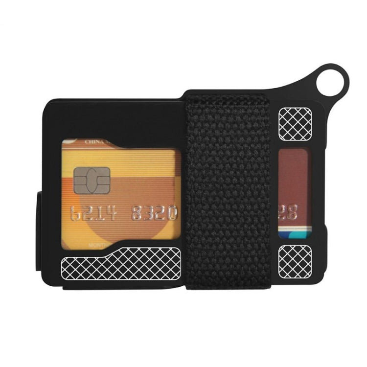 Metal Fabric Credit Card Holder Men Wallets