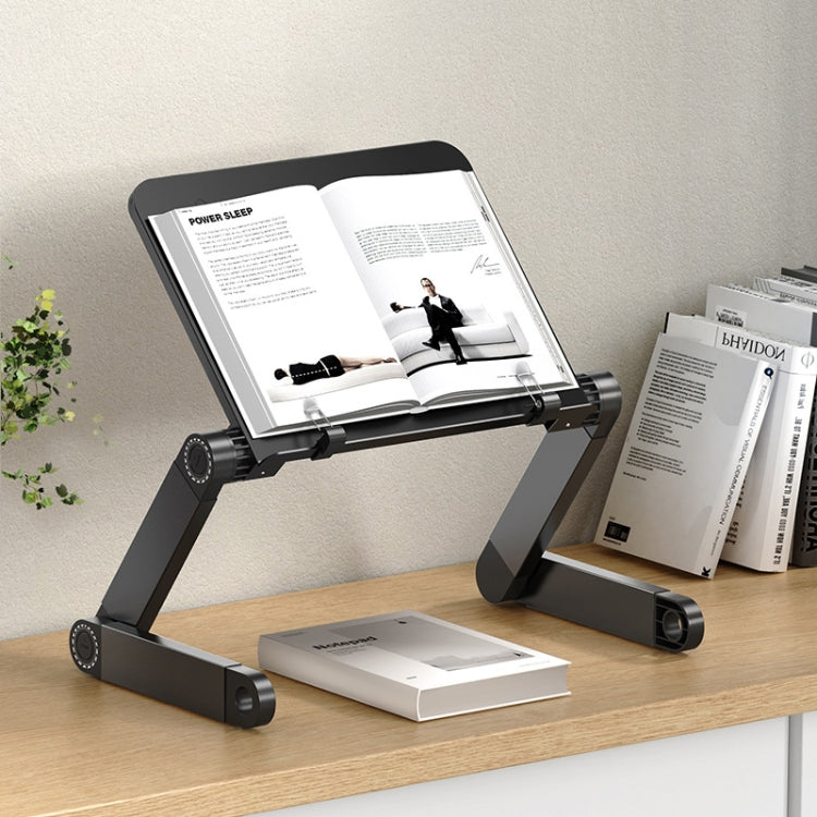 L03 Adjustable Lifting Reading Rack Book Holder Laptop Stand,Style：, Double Section Black, Double Section White, Single Section Black, Single Section White