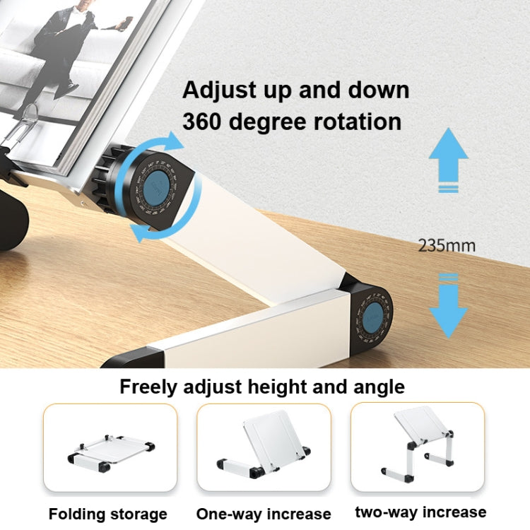 L03 Adjustable Lifting Reading Rack Book Holder Laptop Stand,Style：, Double Section Black, Double Section White, Single Section Black, Single Section White