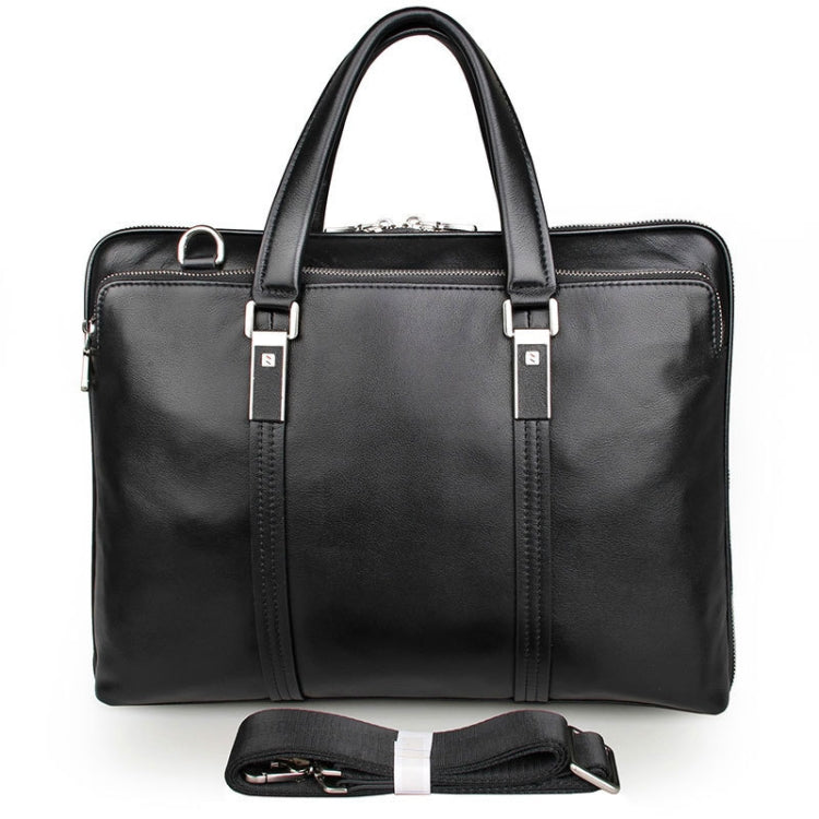 Men Business Cowhide Leather Handbag Lawyer Briefcase Messenger Bag Laptop Bag
