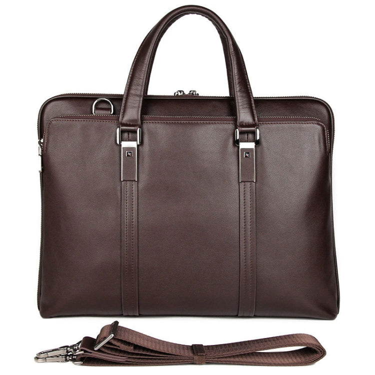 Men Business Cowhide Leather Handbag Lawyer Briefcase Messenger Bag Laptop Bag
