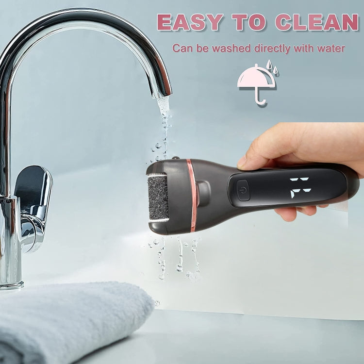 Electric Foot Grinder Digital Display Rechargeable Pedicure Peeling