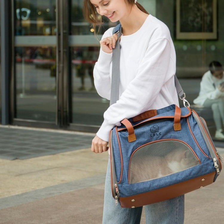 LDLC QS-012 Pet Outing Portable Breathable Foldable Tote Bag