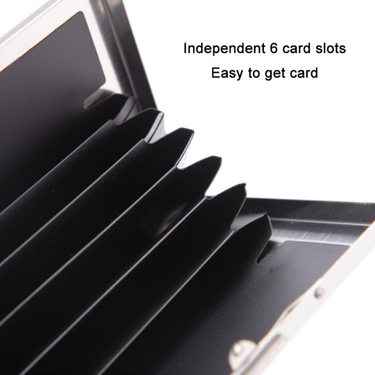Metal Security Anti-degaussing Bank Credit Card Box