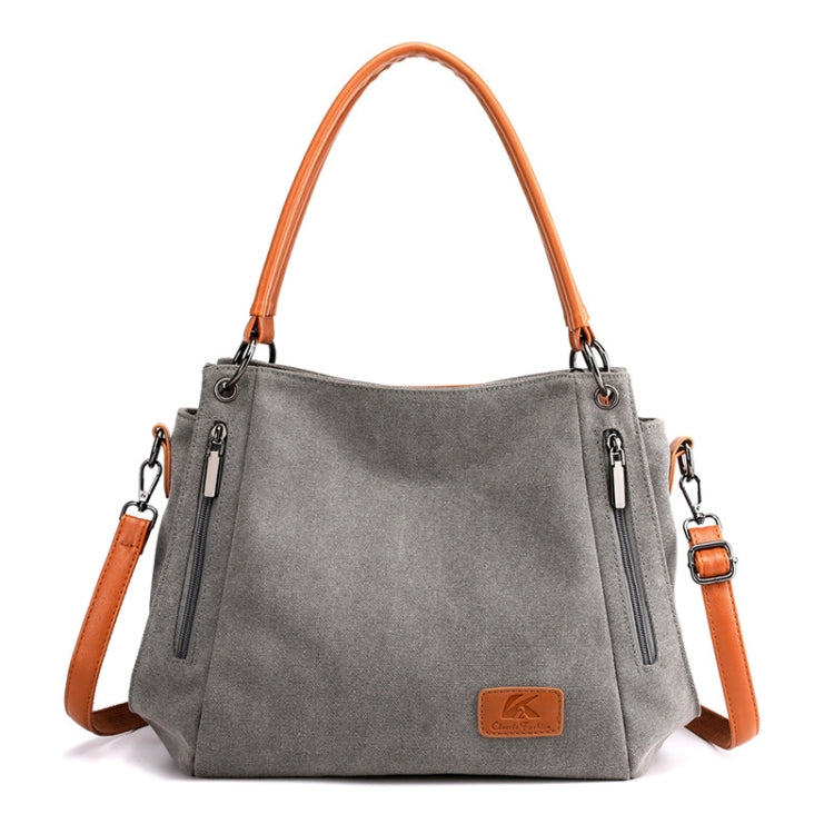 T-1983 Ladies Large Capacity Canvas Shoulder Bag