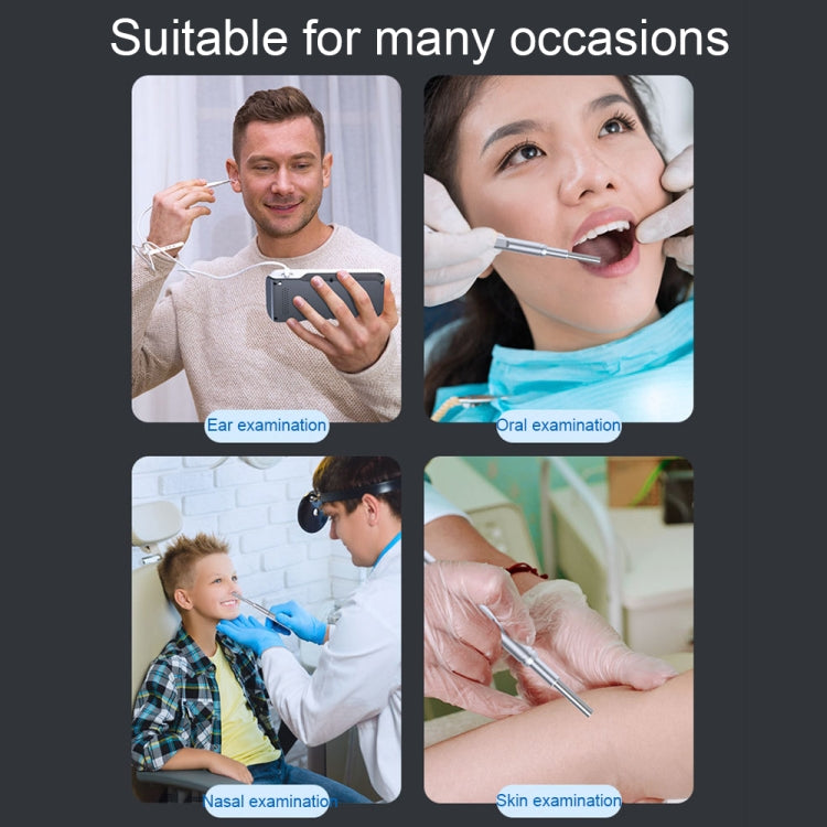 TESLONG MS450 4.5 inch HD Smart Screen Otoscope with 32GB Memory Card